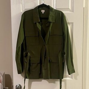 Olive Green Shacket
